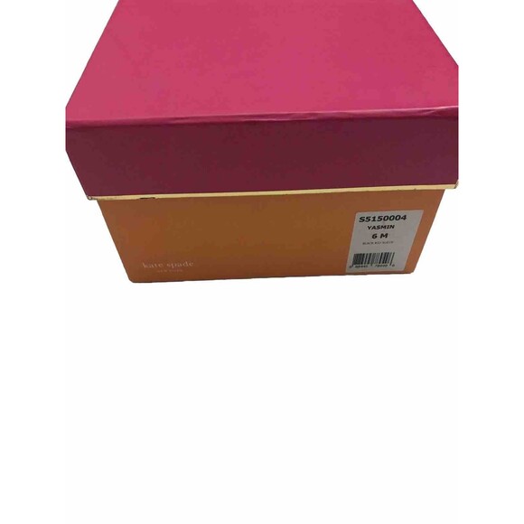 Kate Spade Black Kid Suede Pump/ Shoes Size 6M Black Color - Picture 13 of 13